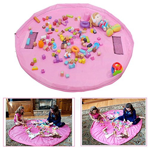 Preisvergleich Produktbild Boonor Kinder Aufräumsack Spieldecke Spielzeug Speicher Tasche Aufbewahrung Beutel Spielzeugaufbewahrung XL