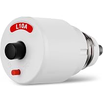 Vegena Sicherungspack Vegena 15er Pack Schmelzeinsätze – 10 A, 500 V, Keramik-Sicherungen, Spiral-Sicherungseinsatz DLL, Für Kabel- & Leitungsschutz
