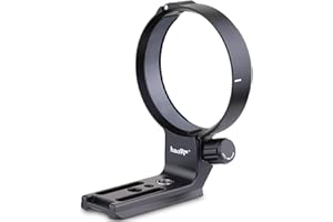 Haoge LMR-Z186 Bague de fixation pour trépied Nikon Nikkor Z 180-600 mm f/5.6-6.3 VR avec plaque de fixation rapide intégrée de type Arca