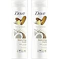 Dove Body Love Restoring Care Body Lotion For Dry Skin with Coconut Oil and Almond Milk 400ml – Pack of 2