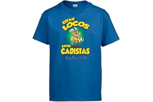 STAMPATS Camiseta Parodia de Asteris para Aficionados al fútbol de Cádiz