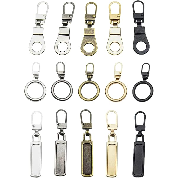 Kit Riparazione Cerniere 15 Pezzi - Tiretti Sostituzione Per Borse, Giacche E Zaini - Foto 6