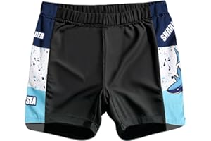 PAEHUIMT Costume Piscina Pantaloncini Bambino, Costume Mare Ragazzo, Motivo Squalo Oceano