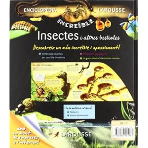 Insectes i altres bestioles (Larousse - Infantil / Juvenil - Catalán - A Partir De 8 Años - Enciclopèdia Increïble 8 Anys)