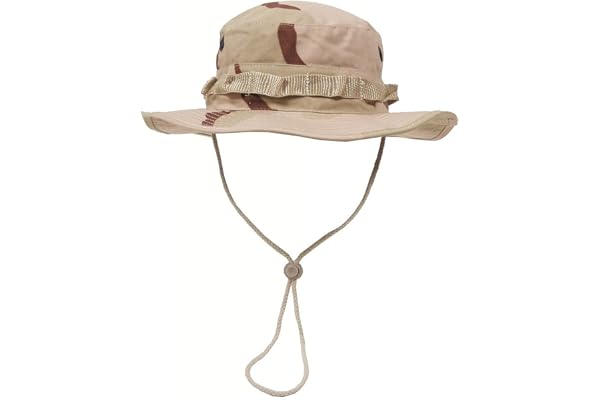 MFH Homme GI Ripstop Bush Chapeau Noir