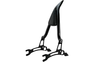 Harvards Chrome 23'' Tall Detachable Sissybar for Indian Challenger/Chief Dark Horse/Chieftain Elite/Indian Pursuit/Springfield/Roadmaster/Vintage 2014-2023