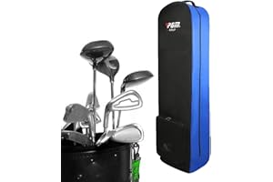 RFSHOP Sac d'Golf, Sac Golf Voyage avec roulettes, Sac Club Golf, Étui Golf Pliable, Sac Voyage pour ClubGolf Et Autres Équipements Sportifs