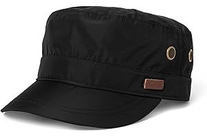 Comhats Mens Classic Army Military Combat Cap Camouflage/Black/Green