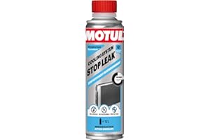 MOTUL Sellador de Radiadores, Aditivo Antifugas para Circuitos de Refrigeración, Repara Microfisuras y Pequeñas Fugas, Compatible con Todo Tipo de Líquidos, Radiator Stop Leak, 300 ml
