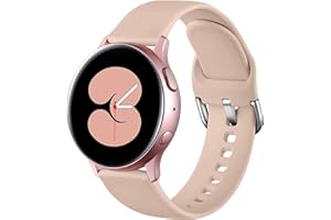 Dirrelo pasek sportowy kompatybilny z Samsung Galaxy Watch Active/Active 2 40 mm/44 mm, wodoodporny silikonowy zamiennik do Galaxy Watch 3 41 mm/Galaxy Watch 42 mm dla kobiet i mężczyzn, wiele kolorów