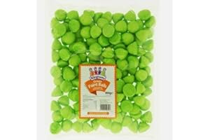 JYSTOCK LIMITED Green Paint Balls Sugar Coated Marshmallows - 900g Bulk Pack
