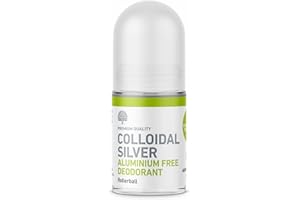 NATURES GREATEST SECRET Nature's Greatest Secret All Natural Premium Quality Aluminium Free Antibacterial All Natural Colloidal Silver Deodorant (Pine, Eucalyptus & Peppermint) 50ml