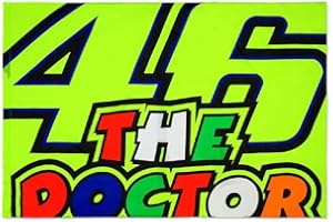 ‎VALENTINO ROSSI Valentino Rossi Vr46 Classic-Zubehör, Kinderfahne, bunt, 140 x 90 cm / RNUM