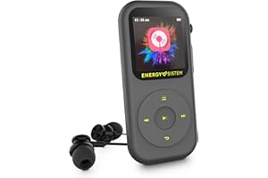 Energy Sistem Reproductor MP4 Handy (16GB, Bluetooth, Radio FM integrada, microSD 128GB) - Gris