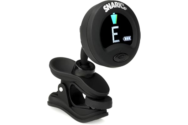 Snark SN-RE Afinador recargable para guitarra, bajo y otros instrumentos