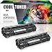 Produktbild Cool Toner 2-Pack Kompatibel für HP 83A CF283A Toner CF283X für HP Laserjet Pro MFP M125nw M127fw Toner, HP MFP M127fn M125a M225dn M127fs M128fw, HP M125a M127fs, HP M201dw M201n Schwarz, 1500 Seiten