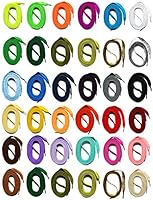 SNORS LACETS de COULEUR PLATS 34 couleurs, 6 longueurs, 2 largeurs - Dentelles