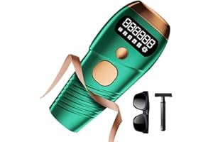 HHJ IPL Laser Hair Removal with Upgraded 999,999 Flashes at-Home Laser Hair Removal for Women and Men Permanent Hair Removal Painless Hair Remover Device for Facial Lips Armpit Legs Bikini Line