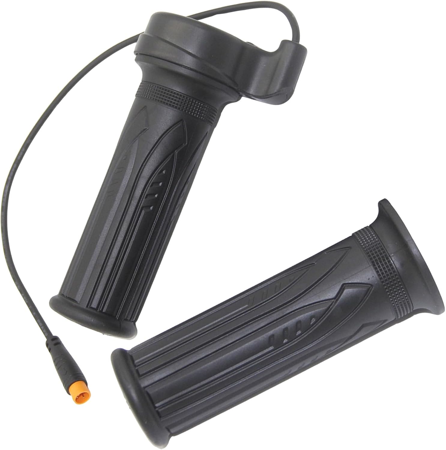 InYoHui Electric Bike Throttle Ebike Throttle with 3 Pin Waterproof Connector Universal Ebike Accessories Handle for 22.2mm Handlebars for Electric Bicycle Scooter Motorbike