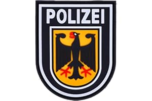 RescPol Rubberpatch Bundespolizei - farbig