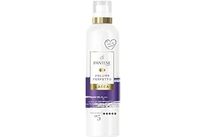 Pantene Pro-V Lacca Per Capelli, Volume Perfetto, Con Olio Di Jojoba, Fissa Il Tuo Look Voluminoso A Lungo E Senza Effetto Cartone, Protezione UV, 250ML