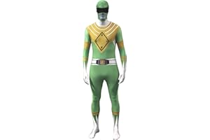 Morphsuits Men's Power Rangers Adult Sized Costume, Green, M UK