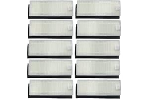 FFYan Accesorio de10 piezas para el robot aspirador para Cecotec Conga Excellence 1090 1099