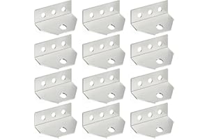 AMYLOVE Boat Trailer Bunk Brackets Boat Trailer Angle Top Metal Angle Swivel Top Small Boat Trailer Bunk Brackets Trailer Bolster Bracket Hardware Parts Accessories, Silver