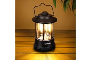 Linterna de Camping Recargable, Linkax Luz LED Camping Regulable con 3 Modos, Lampara Camping Impermeable, Portátil Luz con pilas para Camping, Pesca, Apagones, Fallo de Alimentación