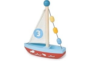 Mentari Toys Early Years Educational Toys: Develop Essential Skills (MT7916, Toy Boat, MT7916)