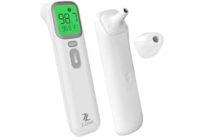 RELIANCE MEDICAL Z.ONE Termometro Infrarossi 2-in-1 - Fronte Orecchio e Oggetti, per Adulti e Bambini, Letture Veloci, Precise, Schermo LCD, Senza Contatto, Batterie Incluse, Confezione da 1