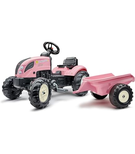 Tracteur à Pédales Avec Pelle Mobile Pour Enfants - Capacité 50 Kg, Siège Réglable, Klaxon - 2