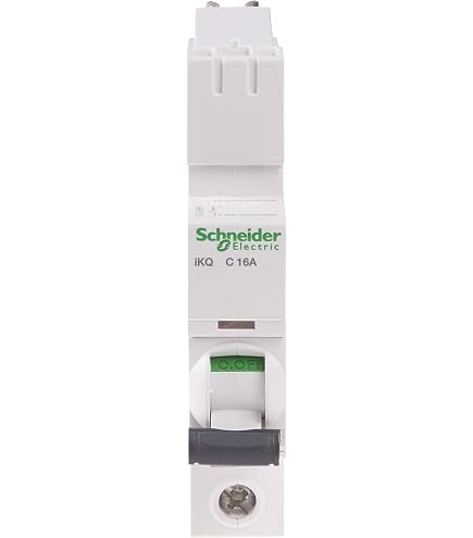 Interruptor MCB Merlin Gerin C60HC 6A Tipo C - 10kA, 1 Polo, Para Cuadro Eléctrico, Color Gris