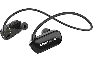 Argos Hybrid Sunstech Reproductor MP3 8GB Bluetooth Sumergible Impermeable IPX8, Batería Recargable 200mAh. Negro.