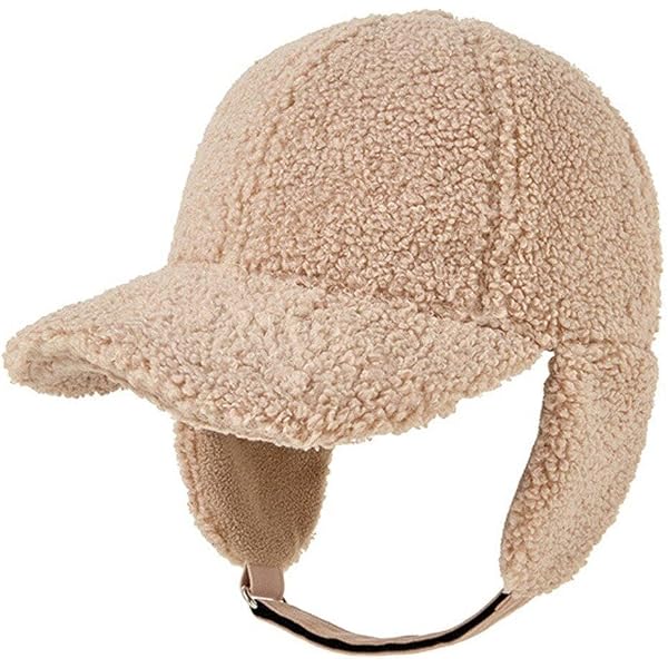 Casquette Baseball En Peluche Pour Femmes - Hiver Chaud - Réglable Unisexe - 6 Couleurs