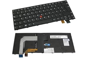 ‎TRADE-SHOP Trade-Shop Laptop Tastatur/Notebook Keyboard Deutsch QWERTZ kompatibel mit Lenovo Thinkpad FRU 00PA546, 01EN694, 00PA423, 00PA481, THBL-85D0 kompatibel mit ThinkPad 13 T460S T470S T470P