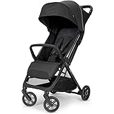 Inglesina Quid3 Tek El Tek Hamle ile Katlanıp A&ccedil;ılan Kabin Boy Bebek Arabası Cosmic Black