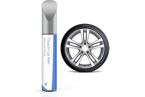 PARTS4EV Ferric Peinture de retouche pour jantes Gris clair Compatible avec les jantes BMW DIY avec peinture assortie