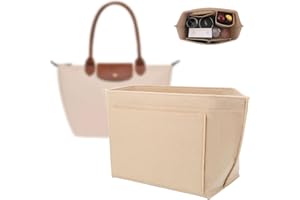 AYSYR Bag Organiser for Longchamp,Tote Bag Organizer Insert,Handbag Organiser Convenient Storage,Multi-Pocket Insert(10 * 8 * 5 in)