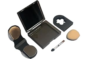 HAIOLORPRO Retouche Racines Cheveux Marron Fonce, Poudre Cheveux Waterproof, Poudre Racine Cheveux Femme et Homme Blanc Gris, Longue Tenue et Naturelle-2g/0.07oz