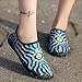 Produktbild Lucdespo Badeschuhe, Tauchen Schuhe, Liebhaber, Soft Shoes, waten Schuhe, Yoga, Laufbänder, Schuhe, Schnell Trocknend, Atmungsaktiv und Elastisch,720 Blaue Huang Hong, 37 Normalen Code