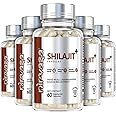 Nirvasa Shilajit Capsules (800 mg) with Safed Musli, Ashwagandha & Kaunch Beej | Purest Shilajit - 60 Capsules (Pack of 5)