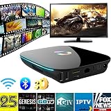 Hrph Q-BOX Android Amlogic S905 X 2GB RAM 16GB ROM Smart TV-Box Dual-Band WiFi Bluetooth 4.0 KODI Online-Aktualisierung IPTV