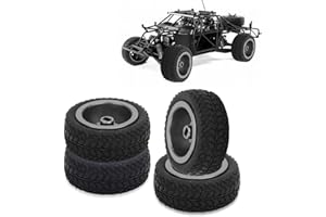 VGEBY1 RC Reifen, 4PCS RC Car Model Upgrade Reifen & Räder für WLtoys 1/28 K989-53 RC Reifen(Dunkelblau)
