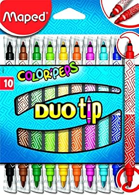 Maped 2 156 485,4 cm Color'Peps "Duo Pointe Stylos