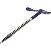Decathlon Nature Walking Baton - Green Forclaz 3 Telescopic Track Push Pin 90/95/100/105/110 cm FORCLAZ Meridyendukkan