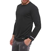 Ghassy Co. Erkek Nem Emici Performans Uzun Kollu Egzersiz Tshirt
