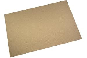 RAYHER HOBBY Rayher korkplatta, 30 x 45 cm, 3 mm tjock, elastisk, lämplig som anslagstavla, underlägg, 6212000