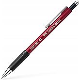 Faber-Castell Grip 1345 Versatil Kalem, 0.5 mm, Bordo, Ergonomik Tutuş, Yaylı U&ccedil;, Uzun Silgi, Modern Tasarım