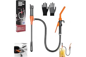 SHENGOU Pompe à Essence électrique à Piles, Fuel Transfer Pump, Pompe de Transfert de Liquide à Piles par batterie, pompes à piles avec buse d'arrêt rapide, pour essence, diesel, huile, gaz, eau, aquarium